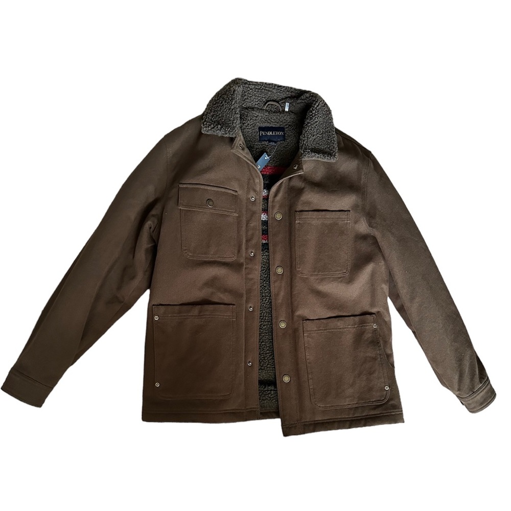 Pendleton Button Up Dry Goods Canvas Jacket
